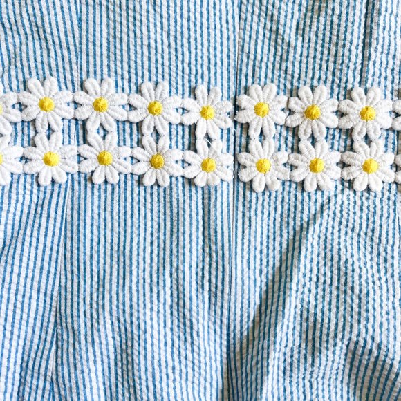 Lilly Pulitzer | Sheens Daisy Seersucker Dress 00 - Picture 5 of 7